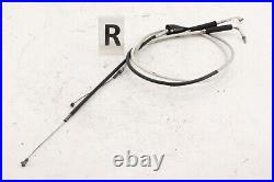 1996-2007 Harley Road King Brake Clutch Throttle Control Cable Set STOCK LENGTH