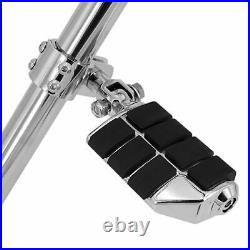 1 1/4 32mm Foot Pegs Rest Highway Footpeg with Mounting Clamp For Harley Davidson