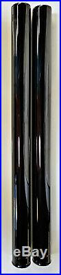 Black DLC Fork Tubes, 49mm Diameter, 27.50in. Length f/ Harley Davidson (CCE)