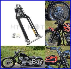 Black Springer Front End +2 Length Harley Davidson Sportster Bobber Chopper