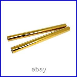 Cc-Eng 2 Stand Pipe, Gold, 1 17/32in, OEM Length, 24,25, for Harley-Davidson