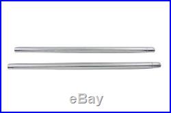 Chrome 35mm Fork Tube 27-1/4 Total Length 4 Over Harley Ironhead Sportster
