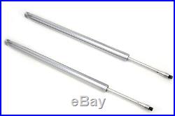 Chrome 35mm Fork Tube Assembly 23-1/2 Total Length, for Harley Davidson, by V
