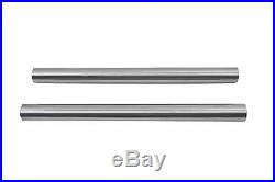 Chrome 41mm Fork Tube Set 20-7/8 Total Length, for Harley Davidson, by V-Twin