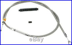 Clutch cable stainless steel standard length HARLEY DAVIDSON SOFTAIL EFI DY