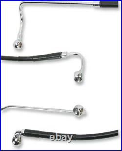 Drag Specialties 1741-2943 Standard Length Rear Stainless Steel Brake 640231-BLK
