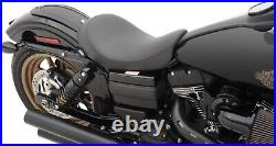 Drag Specialties Low Solo Seat Smooth for Harley Davidson FXD FLD Dyna 06-17
