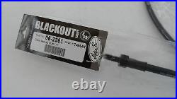 Extended Blackout clutch cable Harley-Davidson FLH 2008 & later Length 68