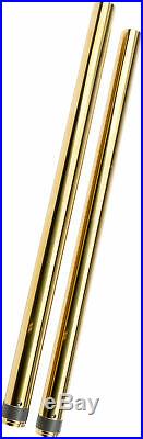 HardDrive Gold Fork Tubes 39mm Standard Length 94394 Harley Dyna XL