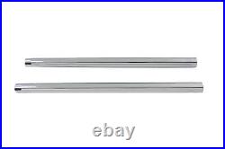 Hard Chrome 33.4mm Fork Tube Set 22-3/4 Total Length fits Harley-Davidson