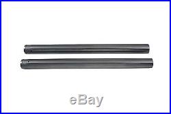 Hard Chrome 41mm Fork Tube Set 24-1/2 Total Length, for Harley Davidson, by V