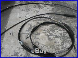 Harley 20 Oem Clutch Cable Assorted Length's Black Vinyl