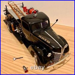 Harley-Davidson 1/16 Scale 1940 Ford Fire Truck length 15.75 inch From Japan