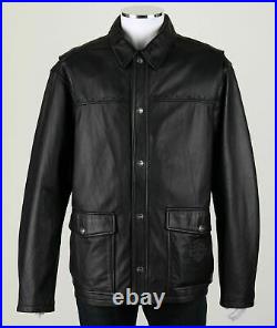 Harley-Davidson Mens Spirit Classic 3/4 Length Leather Jacket. US XL