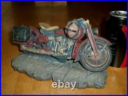 Harley Davidson Motorcycle, Resin Material Statue, 9 Length