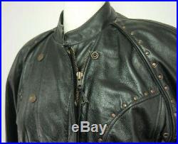 Harley-Davidson SAVANNAH Leather Jacket Longer Length Zip & Snap 98106-95VW NWT