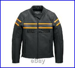 Harley-davidson Men's Sidari Ce Leather Riding Jacket 98007-20em XL