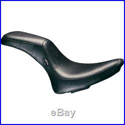 LePera Smooth 2-Up Full-Length Silhouette Seat 1984-99 Harley Softail FXST FLST