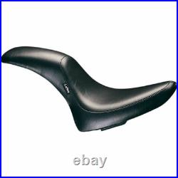LePera Smooth Full-Length Silhouette Seat for 1984-1999 Harley Softail FXST/FLST