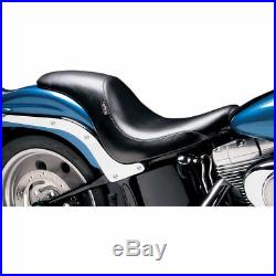 LePera Smooth Full-Length Silhouette Seat for 2000-2016 Harley Softails