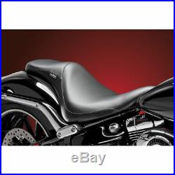 LePera Smooth Full-Length Silhouette Seat for 2013-2016 Harley Softail FXSB
