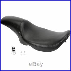 LePera Smooth Full Length Silhouette Seat with Biker Gel for 02-07 Harley Touring