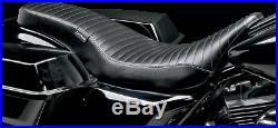 Le Pera Cobra Full Length Pleated Vinyl Seat Chopper Style for Harley LK-079PT