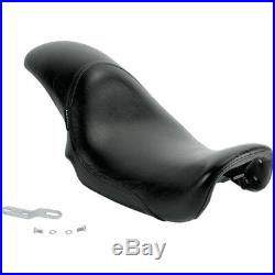 Le Pera LK-861 Full Length Smooth Low Profile Silhouette Seat Harley Dyna 06-17