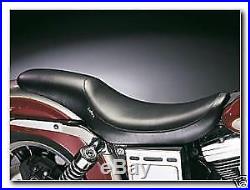 Le Pera LN-861 Full Length Smooth Low Profile Silhouette Seat Harley Dyna 96-03