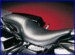 Le Pera LN-867 Silhouette Smooth Full Length Seat Harley FLHT FLTR 97-01