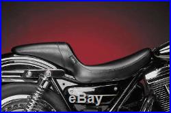 Le Pera L-541S Smooth Black Daytona Sport Full Length Seat Harley FXR 82-00