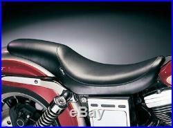 Le Pera LePera Silhouette Smooth Vinyl Full Length Seat Harley 1991-95 Dyna FXD