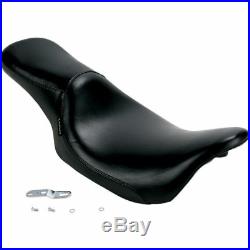 Le Pera Silhouette Smooth 2-Up Full Length Seat for Harley Touring 08-16 FLH/T