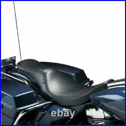 Le Pera Silhouette Smooth Full Length 2-Up Seat Harley Electra Road Glide 97-01