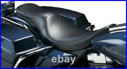 Le Pera Silhouette Smooth Full Length 2-Up Seat for Harley Road King LH-847RK