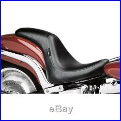 Le Pera Smooth Silhouette Full Length Seat for 2000-07 Harley Softail FXSTD