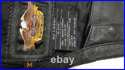 Mens Sz M Harley Davidson Chaps Been Cut Off To Length See Pics Preowned
