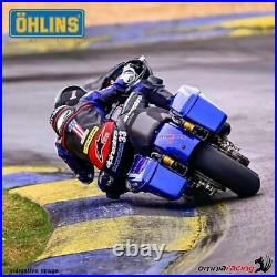 Ohlins S36E 337mm Length Black Shock Absorbers HD Sportster XL1200C Custom 2004