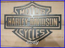 Premium Harley Motorcycle Symbol Rustic Harley Davidson Garage Motorcycle Sign
