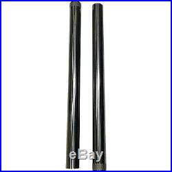 Pro One 105120B Black 49 MM 25.50 Length Fork Tube Pair Harley Dyna FXD 06-17