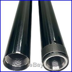 Pro One 105120B Black 49 MM 25.50 Length Fork Tube Pair Harley Dyna FXD 06-17