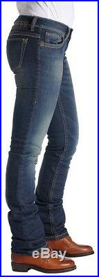Rokker the Diva Jeans Length 34 Cool Ladies Biker Jeans for Cruiser and Harley
