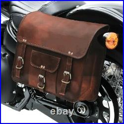 Saddle Bags Pair For Harley Dyna Super Glide/Custom SV7 12L BR