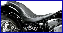 Seat cobra full-length 2-up pleated black HARLEY DAVIDSON FAT BOY ABS FLSTF