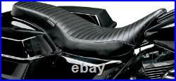 Seat cobra full-length pleated black HARLEY DAVIDSON GLIDE ABS ROAD ULTRA C