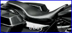 Seat cobra full-length two-up smooth black HARLEY DAVIDSON GLIDE ABS ROAD U