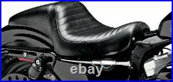 Seat daytona full-length pleated black HARLEY DAVIDSON XL SPORTSTER ABS CUS