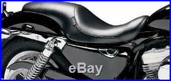 Seat silhouette up front full-length smooth black HARLEY DAVIDSON XL SPORTS