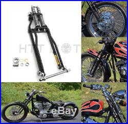 Stock Length 22 Black Springer Front End Harley Sportster Chopper Softail Dyna