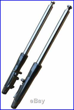 Ultima 117-253 Black Billet 41mm Forks with +6 length for 84-99 Harley Softail